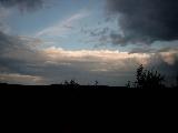 Mooie avond-foto.